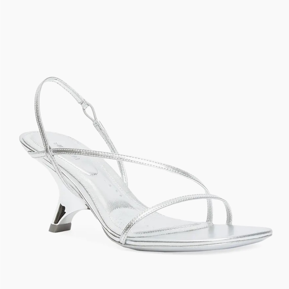 SIMKHAI SHADOW LEATHER SANDALS